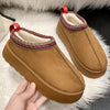 Fur Winter Snow Slippers