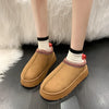 Fur Winter Snow Slippers
