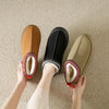 Fur Winter Snow Slippers