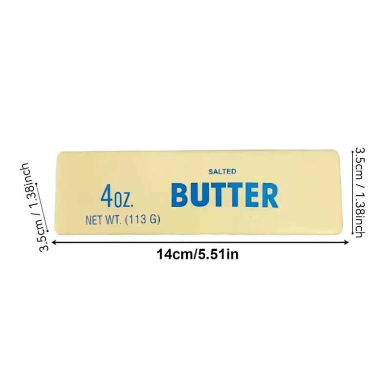 Cheese Shape Butter Stick Fidget Toy