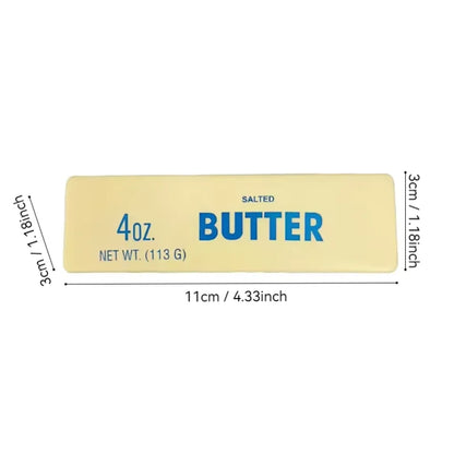 Cheese Shape Butter Stick Fidget Toy
