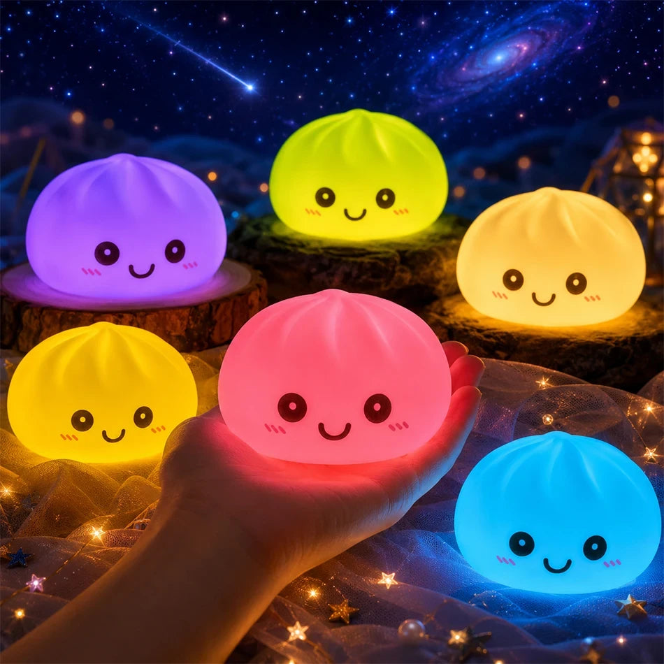 Kawaii Dumpling Night Light