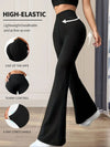 High-Waisted Flared Pants