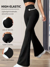 High-Waisted Flared Pants